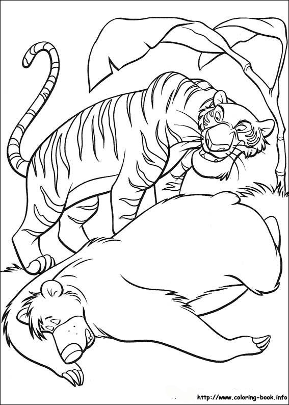 Jungle Book coloring picture